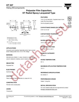 BFC234740124 datasheet  